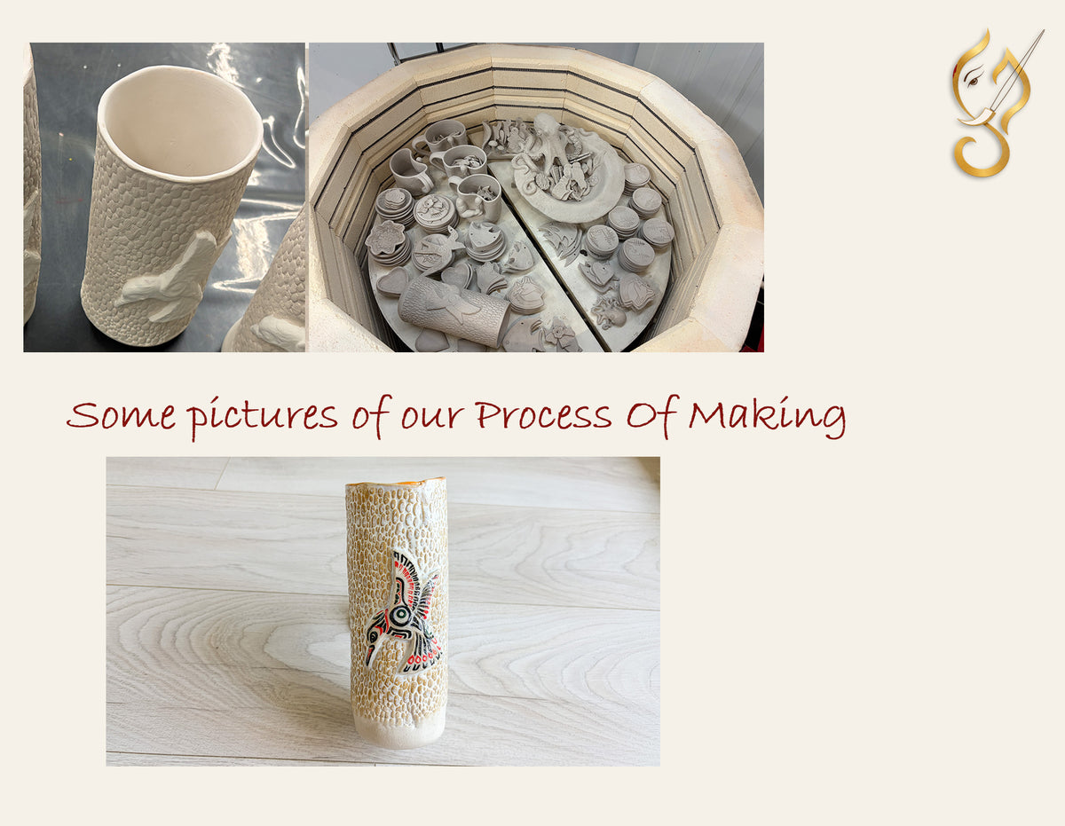 Life – Handcrafted Ceramic Vase Art