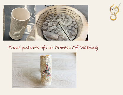 Life – Handcrafted Ceramic Vase Art