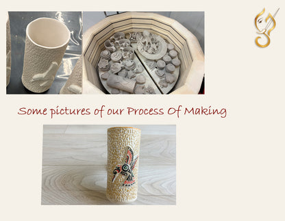 Life – Handcrafted Ceramic Vase Art